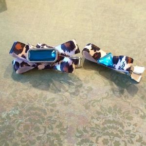 Rin's Unique Boutique - Leopard Print Tiny Hair Bows